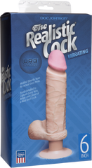 The Realistic Ur3 Cock Vibrating 6" (Flesh)