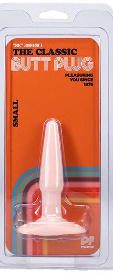 Butt Plug - Smooth - Small (Black)