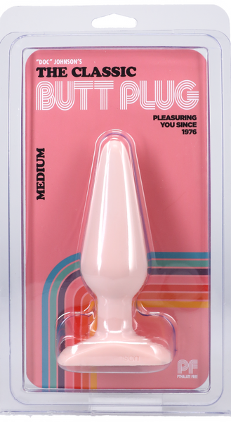 Butt Plug - Smooth - Medium (Black)