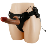 Universal Strap-On Harness - Vibrating Marion with 7.4" Dildo
