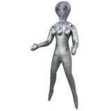 Inflatable 3-Breasted Alien Love Doll -