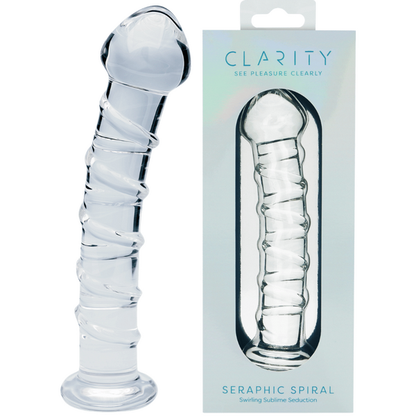 Glass Dildo - Seraphic Spiral