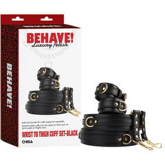 Wrist to Thigh Cuff Set