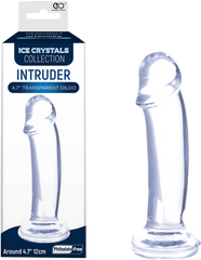 Intruder 4.5" Transparent Dildo