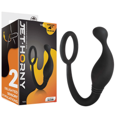 Prostate Plug with Love Ring - 4"