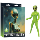 Inflatable 3-Breasted Alien Love Doll -