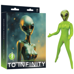 Inflatable 3-Breasted Alien Love Doll -