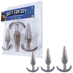 Butt Fantasy - Triple Tapered Anal Plug Set