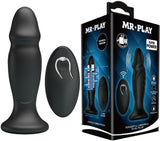 Powerful Vibrating Anal Plug (Black)