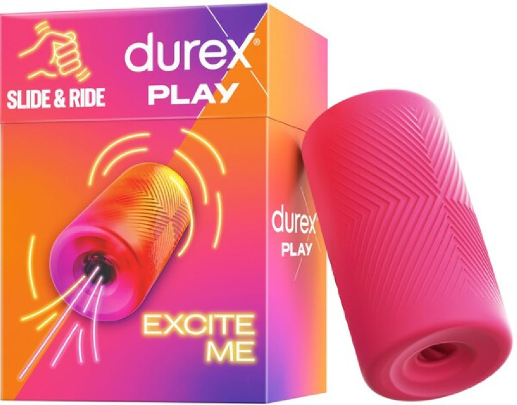 Play Slide & Ride Textured Masturbation Sleeve