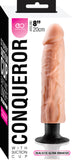 8" Vibrating Dong (Flesh)