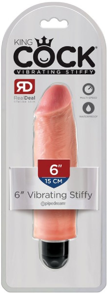 6" Vibrating Stiffy (Flesh)