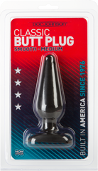 Butt Plug - Smooth - Medium (Black)