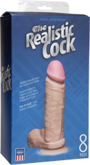 The Realistic Cock 8" (Flesh)
