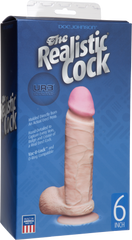 The Realistic Ur3 Cock 6" (Flesh)