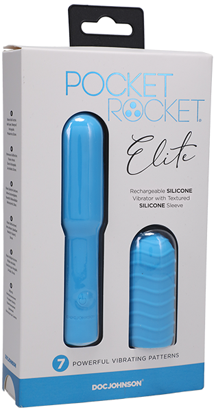 Elite - Rechargeable With Removable Sleeve (Sky Blue)