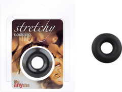 Stretchy Cockring (Black)