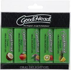 Oral Delight Gel Tropical Fruits - 5 Pack