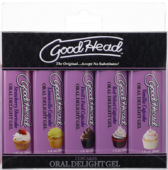 Oral Delight Gel Cupcakes - 5 Pack
