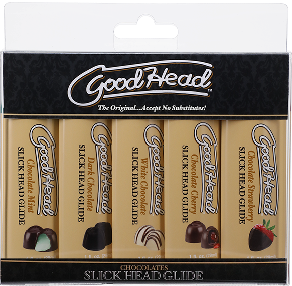 Slick Head Glide Chocolates - 5 Pack