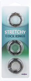 Stretchy Cockrings (Smoke)