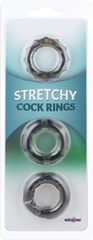 Stretchy Cockrings (Smoke)
