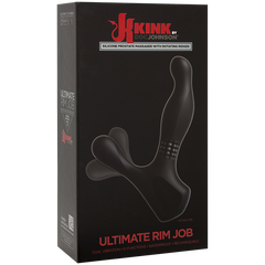 Ultimate Rim Job - Silicone Prostate Massager With Rotating Ridges