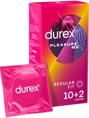 Pleasure Me Latex Condoms 10's + 2 Free