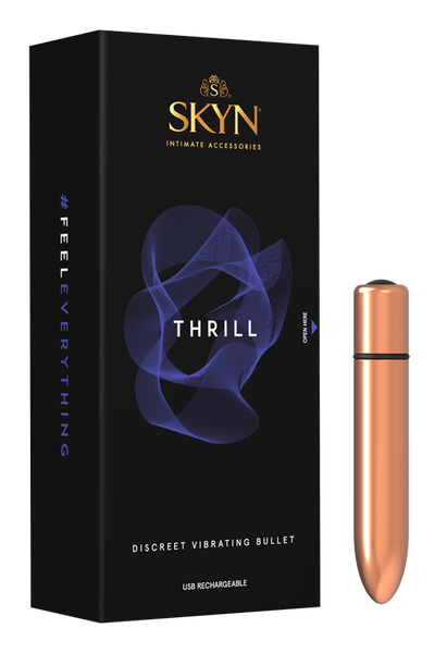 SKYN Thrill Vibrating Bullet (Bronze)