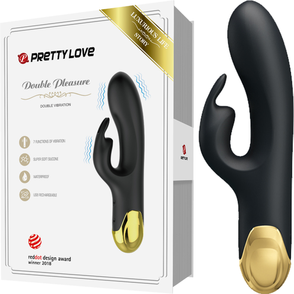 Rechargeable Double Pleasure (Black)