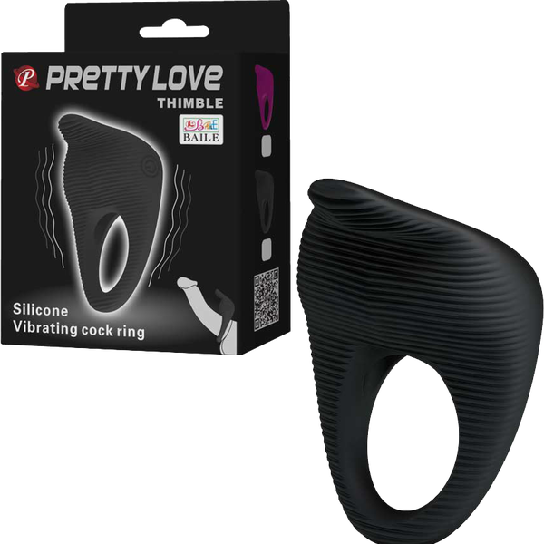 Thimble Cockring (Black)