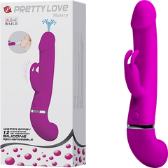 Rechargeable Squirting Henry (Purple)