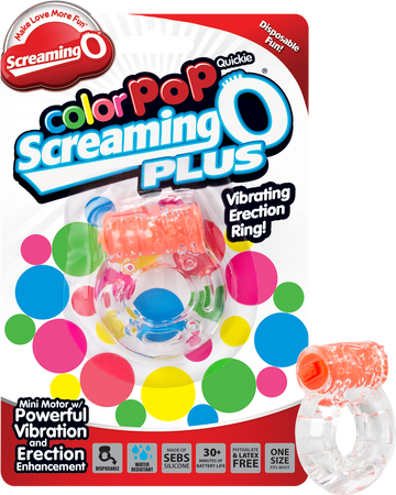 Screaming O Color Pop Quickie Plus (Orange)