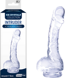 Intruder 4" Realistic Dildo (Clear)