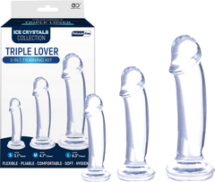 Triple Lover 3 In 1 Training Kit (Clear)