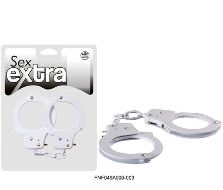 Metal Cuffs (White)