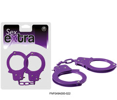 Metal Cuffs (Purple)