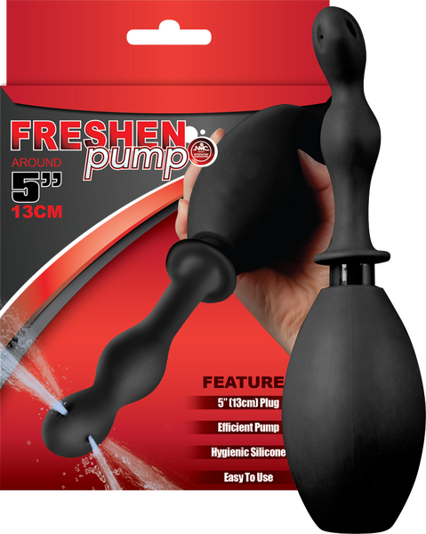 Freshen Pump Anal Douche (Black)