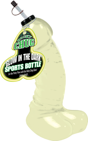 Dicky Chug Sports Bottle (Glow-In-The-Dark)