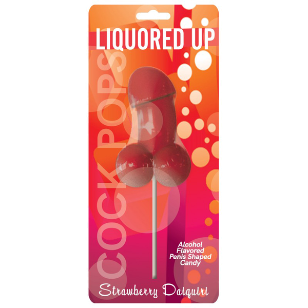 Liquored Up Cock Pops - Strawberry Daiquiri