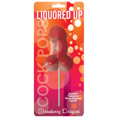 Liquored Up Cock Pops - Strawberry Daiquiri