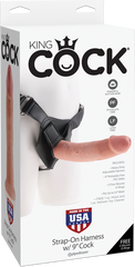 Strap-On Harness W/ 9" Cock (Flesh)