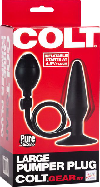 Large Pumper Plug (Black)