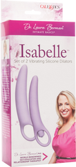 Isabelle Set Of 2 Vibrating Silicone Dilators