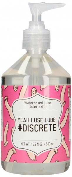Yeah I Use Lube #Discrete (500ml)
